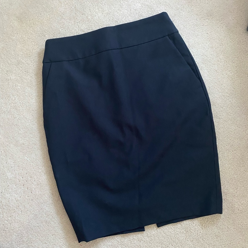 Express black pencil skirt
